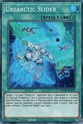 Ursarctic Slider (ANGU-EN037) - Ancient Guardians 1st Edition