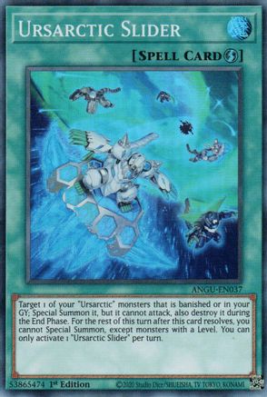 Ursarctic Slider (ANGU-EN037) - Ancient Guardians 1st Edition