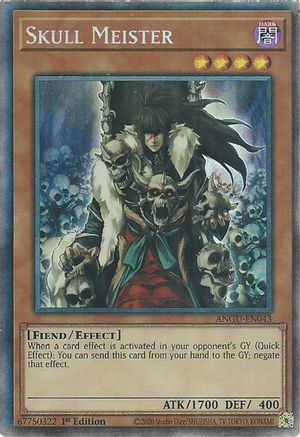 Skull Meister (CR) (ANGU-EN043) - Ancient Guardians 1st Edition