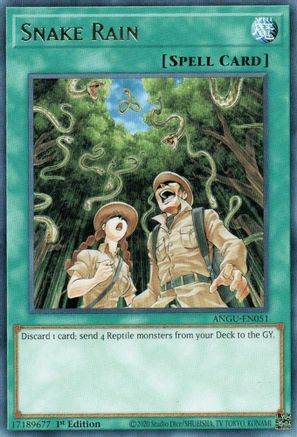 Snake Rain (ANGU-EN051) - Ancient Guardians 1st Edition