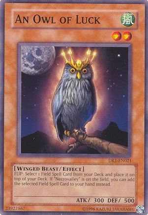 An Owl of Luck - DR1-EN021 - Dark Revelation Volume 1 Unlimited