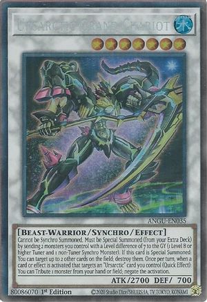 Ursarctic Grand Chariot (CR) (ANGU-EN035) - Ancient Guardians 1st Edition