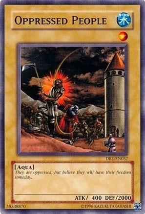 Oppressed People (DR1-EN057) - Dark Revelation Volume 1 Unlimited