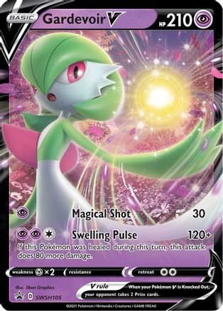 Gardevoir V SWSH105/307 - SWSH Black Star Promos Holofoil