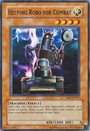 Helping Robo For Combat (DR1-EN077) - Dark Revelation Volume 1 Unlimited