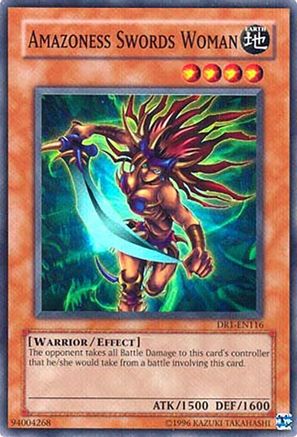 Amazoness Swords Woman - DR1-EN116 - Dark Revelation Volume 1 Unlimited