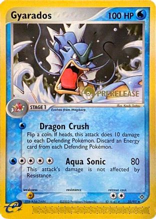 Gyarados - 32/97 (Prerelease) 32 - Nintendo Promos