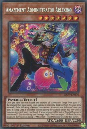 Amazement Administrator Arlekino - LIOV-EN006 - Lightning Overdrive 1st Edition