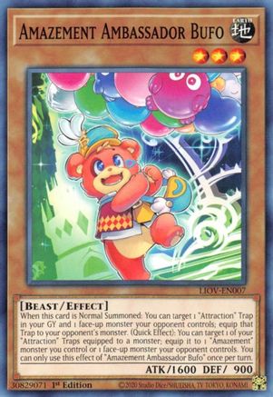 Amazement Ambassador Bufo - LIOV-EN007 - Lightning Overdrive 1st Edition