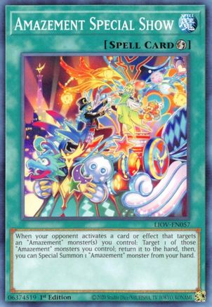 Amazement Special Show - LIOV-EN057 - Lightning Overdrive 1st Edition