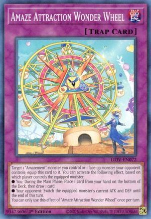 Amaze Attraction Wonder Wheel - LIOV-EN072 - Lightning Overdrive 1st Edition