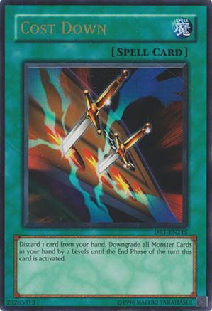 Cost Down (DR1-EN215) - Dark Revelation Volume 1 Unlimited