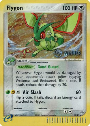 Flygon - 15/97 (Pokemon League) [Winner] 15 - League & Championship Cards Holofoil