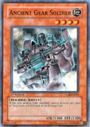 Ancient Gear Soldier (TLM-EN008) - The Lost Millennium 1st Edition