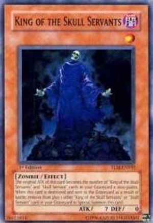 King of the Skull Servants (TLM-EN032) - The Lost Millennium Unlimited