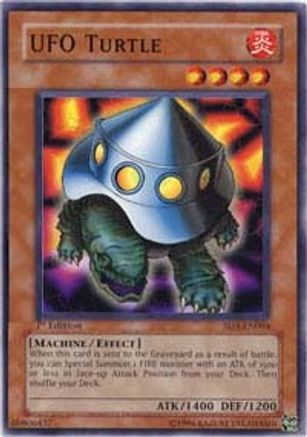 UFO Turtle (SD3-EN004) - Structure Deck: Blaze of Destruction 1st Edition