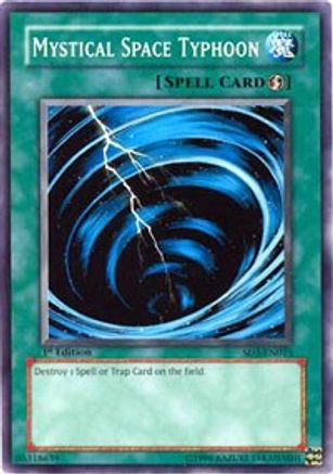 Mystical Space Typhoon (SD3-EN015) - Structure Deck: Blaze of Destruction 1st Edition