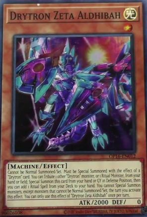 Drytron Zeta Aldhibah (OP16-EN012) - OTS Tournament Pack 16 Unlimited
