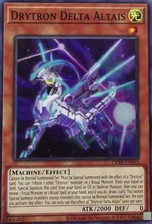 Drytron Delta Altais (OP16-EN013) - OTS Tournament Pack 16 Unlimited