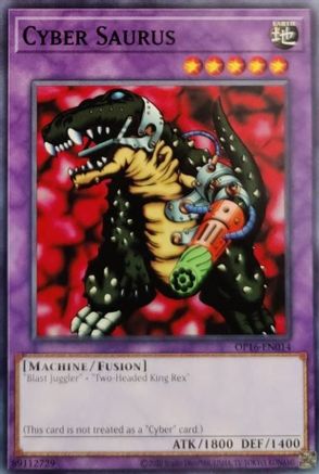 Cyber Saurus (OP16-EN014) - OTS Tournament Pack 16 Unlimited