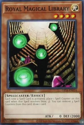 Royal Magical Library (OP16-EN016) - OTS Tournament Pack 16 Unlimited