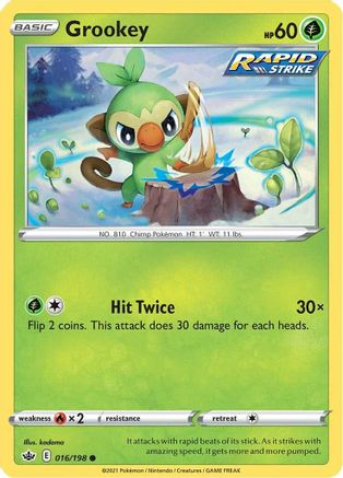 Grookey 16/198 - Chilling Reign