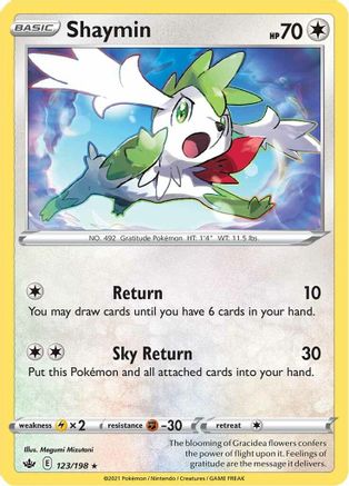 Shaymin 123/198 - Chilling Reign Holofoil