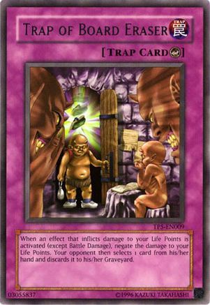 Trap of Board Eraser (TP5-EN009) - Tournament Pack 5 Unlimited