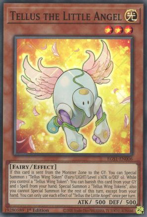 Tellus the Little Angel (EGS1-EN006) - Egyptian God Deck: Slifer the Sky Dragon Unlimited