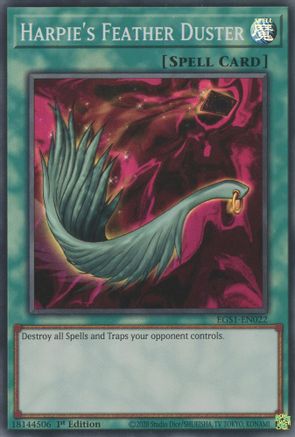 Harpie's Feather Duster (EGS1-EN022) - Egyptian God Deck: Slifer the Sky Dragon Unlimited