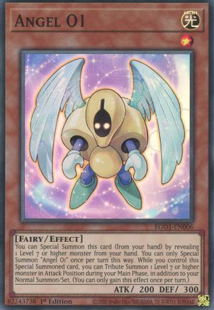 Angel O1 - EGO1-EN006 - Egyptian God Deck: Obelisk the Tormentor Unlimited