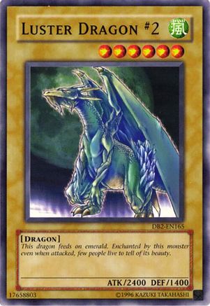 Luster Dragon #2 (DB2-EN165) - Dark Beginning 2 Unlimited