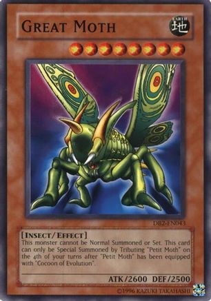 Great Moth (DB2-EN043) - Dark Beginning 2 Unlimited