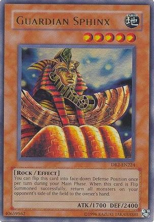 Guardian Sphinx (DB2-EN224) - Dark Beginning 2 Unlimited