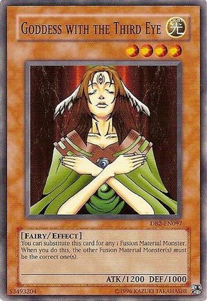 Goddess with the Third Eye (DB2-EN097) - Dark Beginning 2 Unlimited