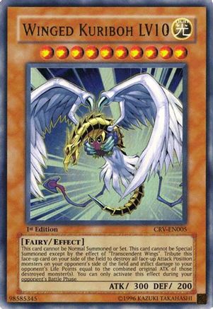 Winged Kuriboh LV10 (CRV-EN005) - Cybernetic Revolution 1st Edition