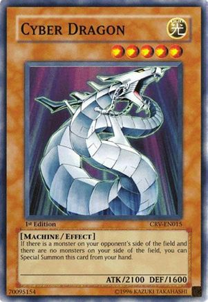 Cyber Dragon (CRV-EN015) - Cybernetic Revolution Unlimited