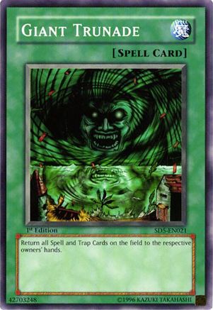 Giant Trunade - SD5-EN021 - Structure Deck: Warrior's Triumph 1st Edition