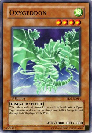 Oxygeddon (EEN-EN014) - Elemental Energy 1st Edition