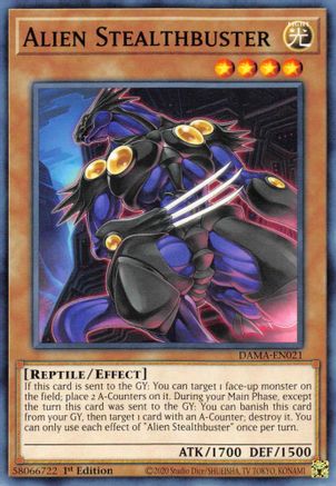 Alien Stealthbuster - DAMA-EN021 - Dawn of Majesty 1st Edition
