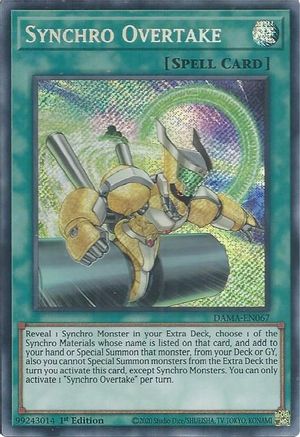 Synchro Overtake (DAMA-EN067) - Dawn of Majesty 1st Edition