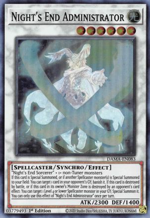 Night's End Administrator (DAMA-EN083) - Dawn of Majesty 1st Edition