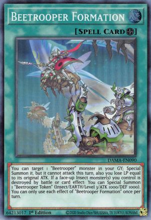Beetrooper Formation (DAMA-EN090) - Dawn of Majesty 1st Edition