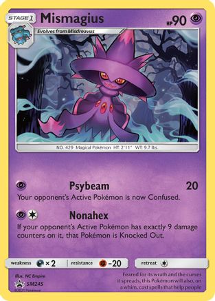 Mismagius SM245/248 - SM Black Star Promos