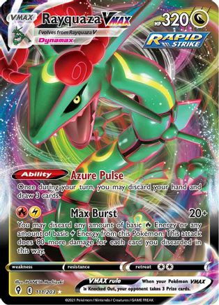 Rayquaza VMAX 111/203 - Evolving Skies Holofoil