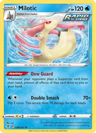 Milotic 38/203 - Evolving Skies