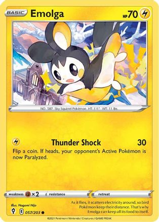 Emolga 57/203 - Evolving Skies