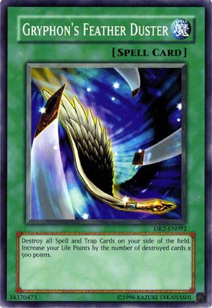 Gryphon's Feather Duster (DR2-EN092) - Dark Revelation Volume 2 Unlimited