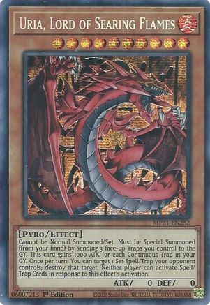 Uria, Lord of Searing Flames (MP21-EN252) - 2021 Tin of Ancient Battles 1st Edition