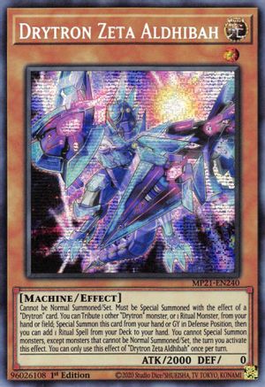 Drytron Zeta Aldhibah (MP21-EN240) - 2021 Tin of Ancient Battles 1st Edition